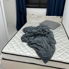 本日17じまで！ダブルベット　マットレスのみの画像