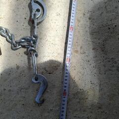 大型トラック用チェーン　2本　多分未使用品です。の画像