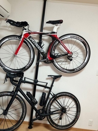 ミノウラMINOURA バイクタワー10 自転車/バイクスタンド2台掛け　美品 ミノウラ ショップ バイクタワー10 スタンド 2台 ミノウラ バイク