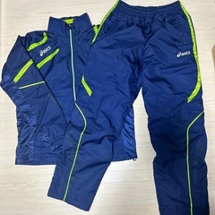 アシックス　サッカーウェア　上下セット　Lサイズ