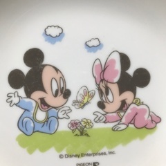 ベビーミッキーミニー　プレート（CORELLE）の画像