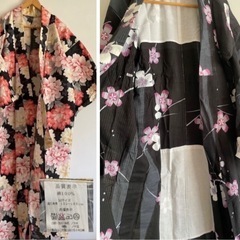 浴衣2種、帯4種、巾着等　【11点セット】