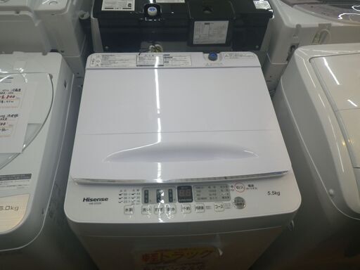 ハイセンス 5.5kg洗濯機 2021年製 HW-E5504【モノ市場東浦店】41