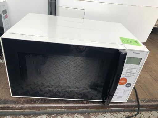 配送可能　TWINBIRD ツインバード 単機能電子レンジ MW-T17 ターンテーブル