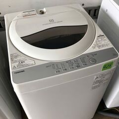 NO 425 🌈北九州市内配送設置無料✨🌈　東芝 全自動洗濯機 5kg グランホワイト AW-5G6 Wの画像