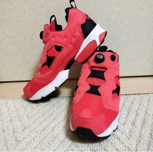 リーボック  ポンプフューリー 30cm カラー　レッド　美品