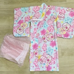 着物屋さんの浴衣　size100cmの画像