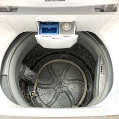 桐生店【現状品】j8-44 洗濯機 IRIS OHYAMA アイリスオーヤマ IAW-T502E 2021年製の画像