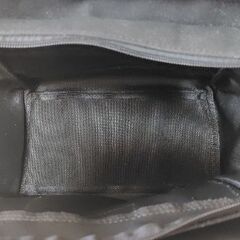 ★Jolie Joli 2WAYキャンバスハンドバッグ（ブラック）の画像