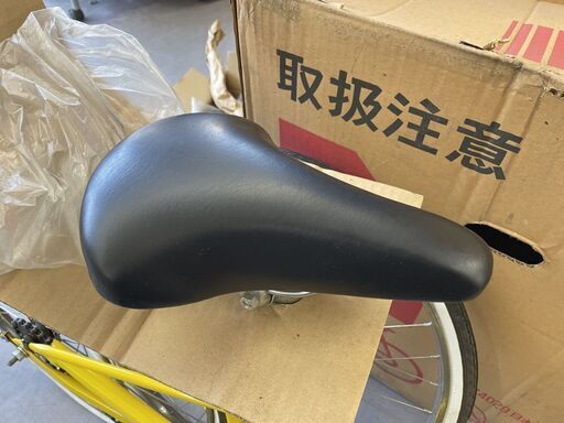 希少 長期保管 未組立 丸石サイクル Soneat SNC24-Y 24インチ イエロー 自転車 レトロ ママチャリ ソニート 店頭引