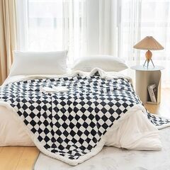 残り3個　毛布 ブランケット シングル 大判 ひざ掛け/肩掛け/...
