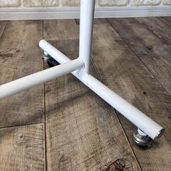 店舗用アパレル キャスター付きパイプハンガーラック① の画像