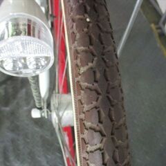 Ｄ738　★13800円★整備済み 中古子供自転車 【22インチ　赤 】の画像