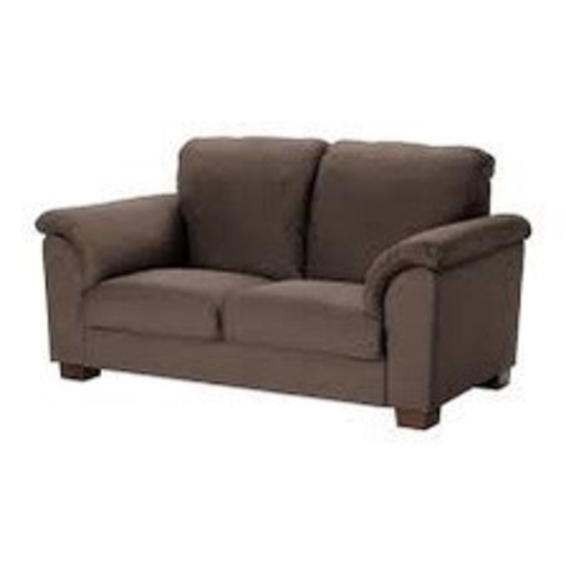 2人掛けソファ　ブラウンIKEA TIDAFORS