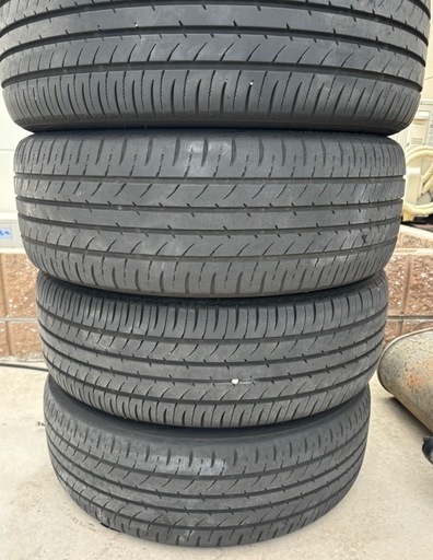 タイヤホイールセット ALGERNON アルジェノン フェニーチェ TOYO 215/45R18 製造22年 