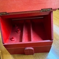 家の形した裁縫道具入れの画像