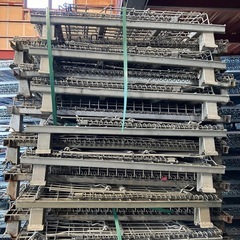 メッシュパレット中古(大) サイズ（外）：1200×1000×890(mm)の画像