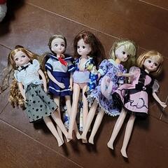 リカちゃん人形5体