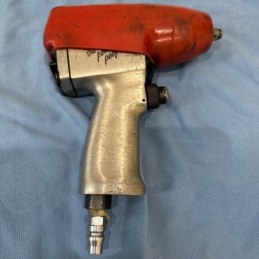 中古品 SNAP-ON スナップオン 3/8 エアーインパクトレンチ ブーツ付 IM510
