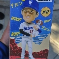 大谷翔平　デコピン　ボブルヘッドの画像