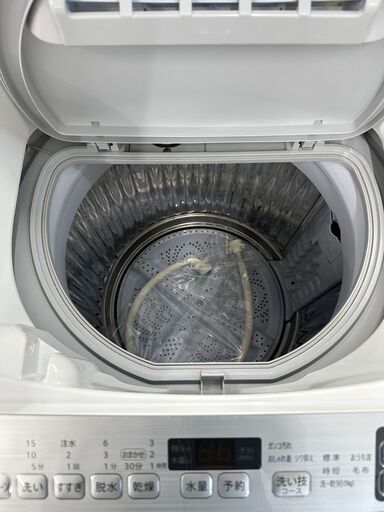 ジモティ来店特価!!　乾燥機能付き洗濯機　シャープ　　ES-TX5D　2020　　J-0875