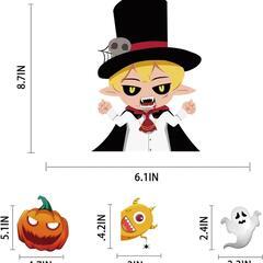 ✨未使用品✨ハロウィン 飾り ハロウィン 静電ステッカー170pcs入り剥がせる　№396の画像
