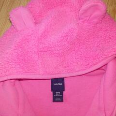 80cm　babyGap　フリースパーカーの画像