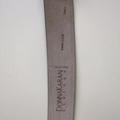 DONNAKARAN　ダナキャラン　型押しカーフベルト　ブラック　イタリア製の画像