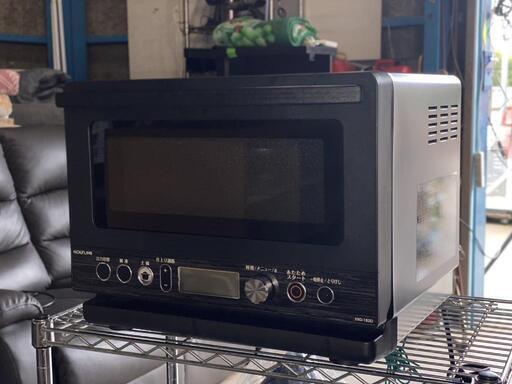 ☆土鍋ボタン付き!!☆コイズミ☆土鍋付き電子レンジ☆ブラック☆2019年☆