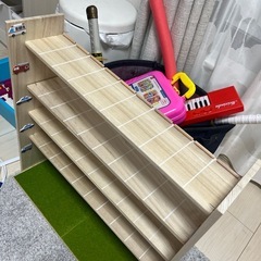 手作り　トミカ棚の画像
