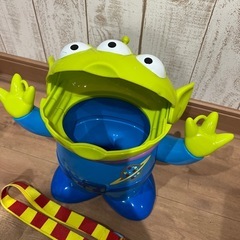 ディズニー　リトルグリーンメン　トイストーリー　ポップコーンケース　おもちゃ箱の画像