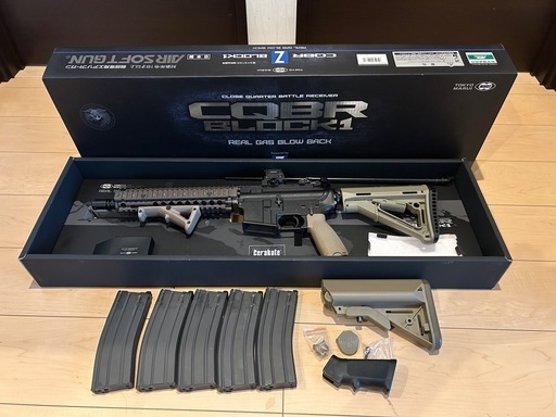 マルイ ガスブロCQB-R　block1 MK18風カスタム