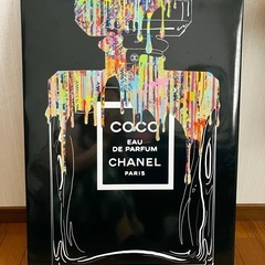 シャネル　パフュームモチーフ　プリントアートボード