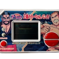 ジャンク バンダイ 正義のターちゃんパンチ! ゲームウォッチ ポ...