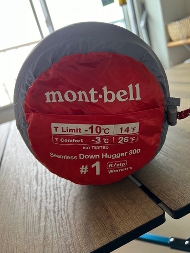 モンベルダウンハガー800woman