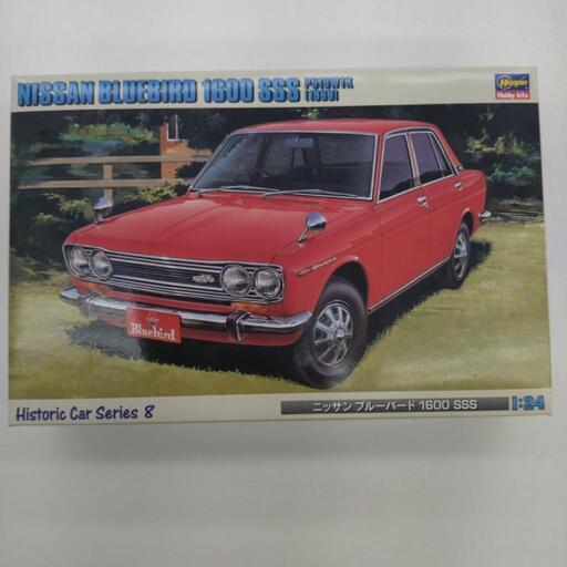 ★ジモティー割引有★ Hasegawa 1/24 ニッサン ブルーバード 1600 SSS  1969 未組立