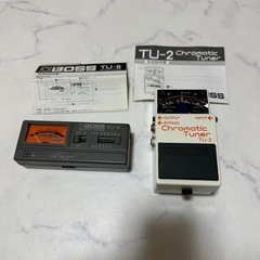 BOSS TU-2 TU-6 ギターチューナーの画像