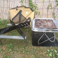 本格派 Snowpeak 焚火BBQセット+ベースプレート 7点...