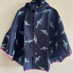 子供用　新品・タグつき　キッズレインポンチョの画像