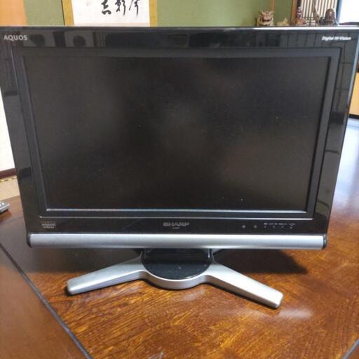 決まりました。シャープ液晶カラーテレビ19型