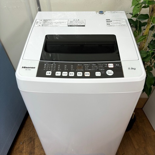 I673 ? Hisense 洗濯機 （5.5㎏） ⭐ 動作確認済 ⭐ クリーニング済
