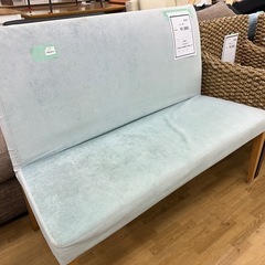 【ドリーム川西店御来店限定】長椅子／クリーニング済み 【2001237255601740】の画像