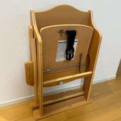 ベビーチェア　木製　の画像