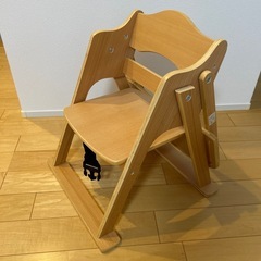 ベビーチェア　木製　の画像