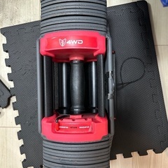片手41キロ可変式ダンベル✖️2　ベンチ台✖️1（不備アリ