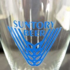 ☆SUNTORY ビアタンブラー 6点セット 400ml ビアグラス ビールグラス サントリー 酒器 ビヤータンブラー レトロデザイン 札幌 北20条店の画像