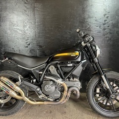 ★支払い総額49.8万円★買取強化中！不動車でも高価買取中⤴︎DUCATI スクランブラー フルスロットル 800 社外マフラー！ 車検付き！ 純正ブレンボ！ 高年式♪の画像