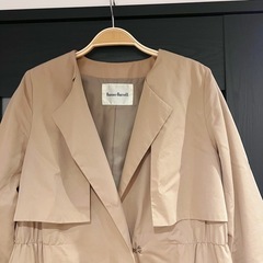 【バナーバレット】ノーカラートレンチコートの画像