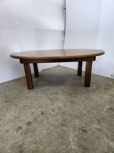 【D-231】ちゃぶ台　折り畳み　座卓 中古 激安 木製 レトロ商品