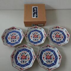 唐草八角平鉢(料理皿) ５枚セット